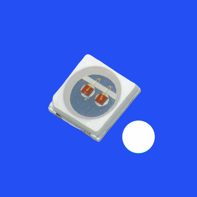 SMD3030 3.0x3.0mm सफेद रंग 6000-6500K 10-12LM 120 डिग्री वाटर क्लियर लेंस पीसीटी ब्रैकेट एलईडी चिप