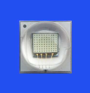 SMD5050 5.0x5.0 मिमी हरा रंग 520-530nm 120-150LM 120 डिग्री 3W स्पष्ट लेंस सिरेमिक हाई पावर SMD डायोड