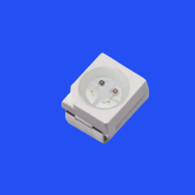 SMD3528 3.5mm X 2.8mm आरजीबी एलईडी डायोड पीसीटी ब्रैकेट 120deg 4pins कॉमन कैथोड क्लियर लेंस