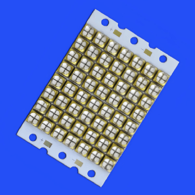 यूवी उपचार के लिए 75*50mm 7550 365nm 480W - 600W 120 Deg COB लघु तरंग यूवीए मॉड्यूल