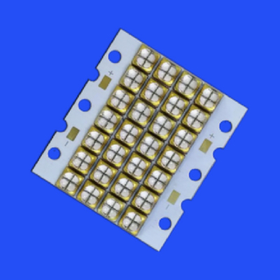 50*54mm 5054 365nm 240-300W 60 डिग्री कॉब यूवीए मॉड्यूल प्रिंटिंग गोंद उपचार के लिए